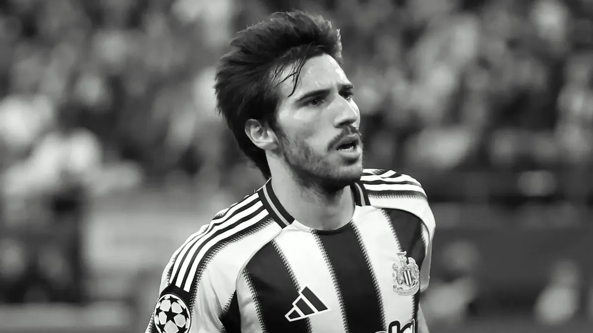 Sandro Tonali in action for Newcastle United